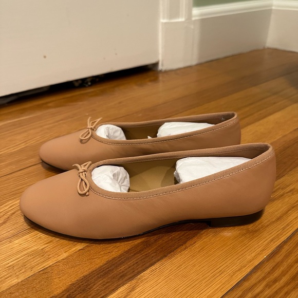 Madewell April Ballet flat in warm sand - Picture 4 of 5